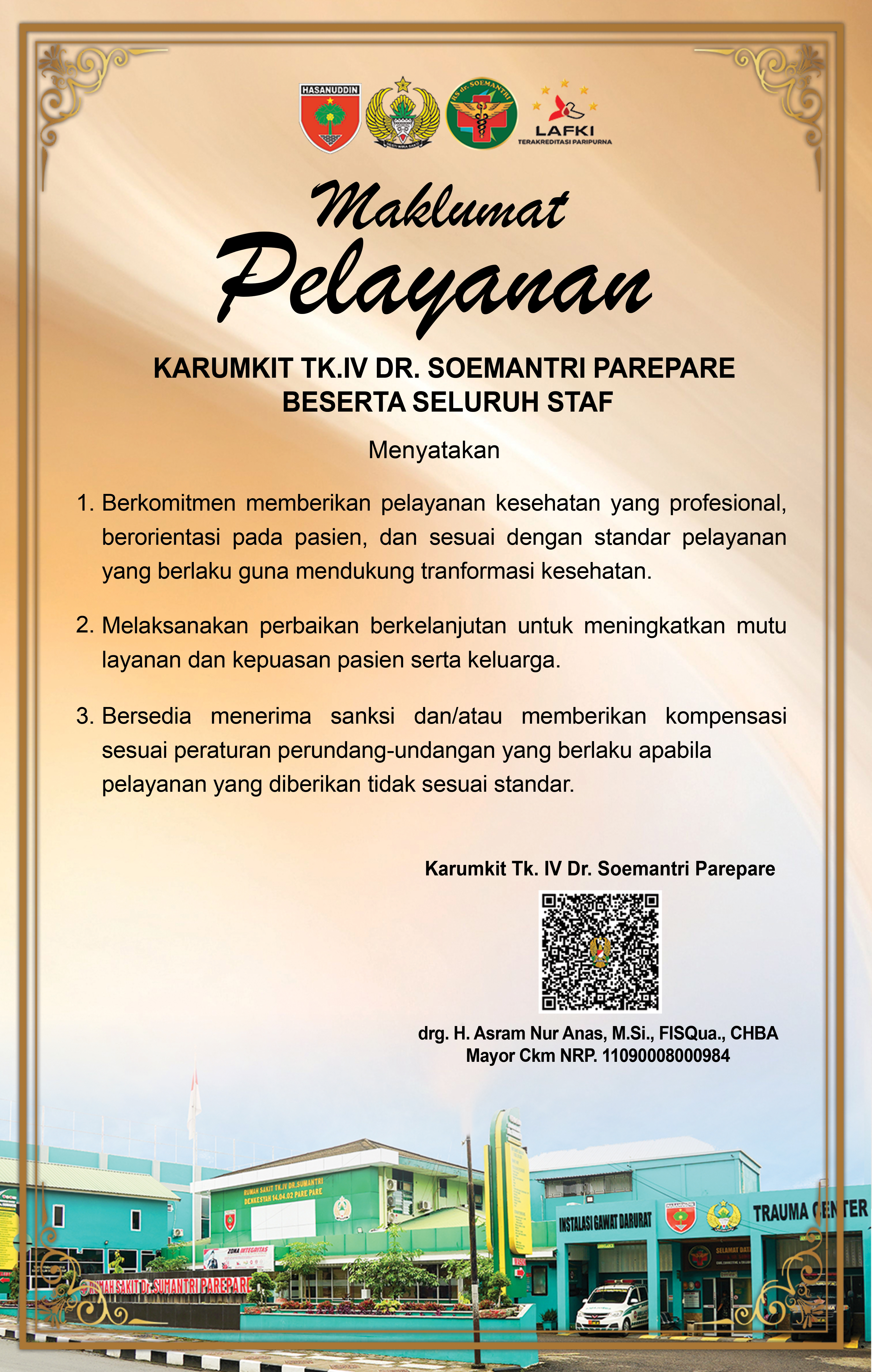Maklumat Pelayanan